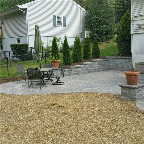 new paver patio for home