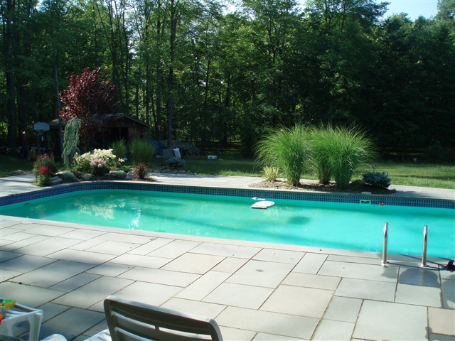 pool patio installation