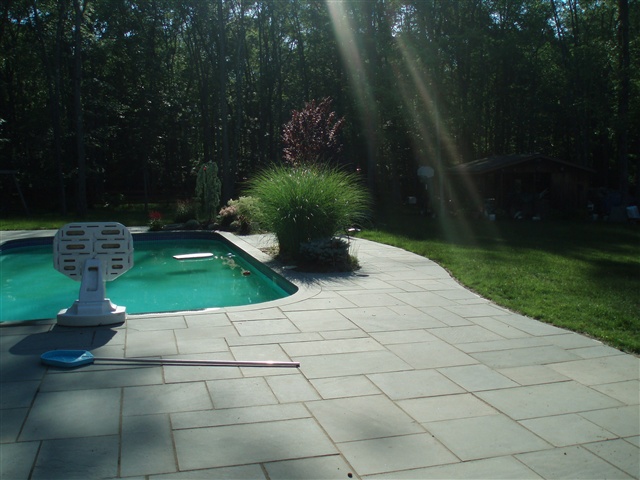 pool paver patio